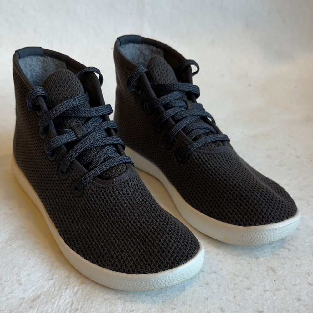 Allbirds Women’s Tree Topper Sneakers in Natural Black size W8